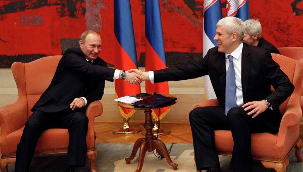 Переговоры Владимира Путина и Бориса Тадича в Белграде Переговоры Владимира Путина и Бориса Тадича в Белграде