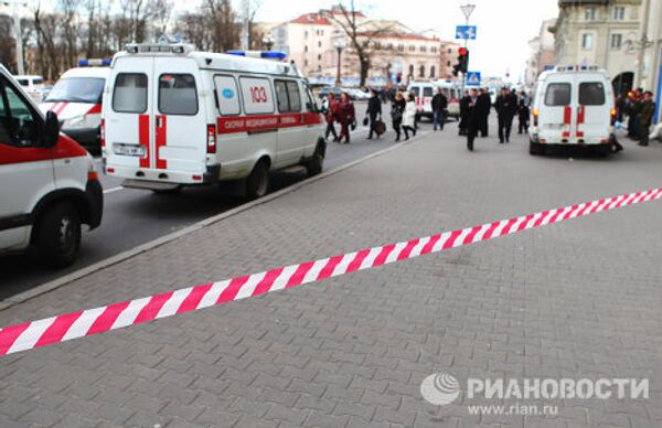 Взрыв в минском метро Взрыв в минском метро