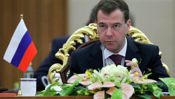 Президент России Дмитрий Медведев. Президент России Дмитрий Медведев.