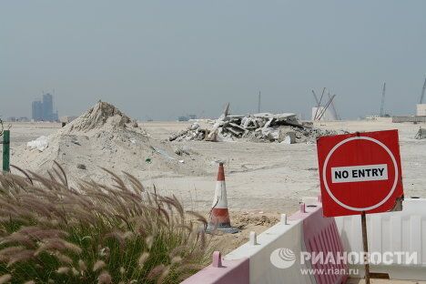 Место строительства музейного комплекса на острове Саадият в Абу-Даби. Место строительства музейного комплекса на острове Саадият в Абу-Даби.
