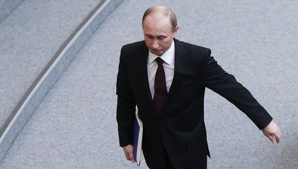Выступление премьер-министра РФ В.Путина на пленарном заседании Госдумы Выступление премьер-министра РФ В.Путина на пленарном заседании Госдумы