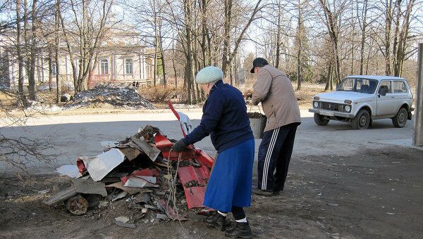 Субботник в Сортавале, Карелия Субботник в Сортавале, Карелия