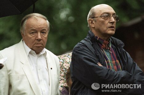 Андрей Вознесенский и Михаил Козаков Андрей Вознесенский и Михаил Козаков