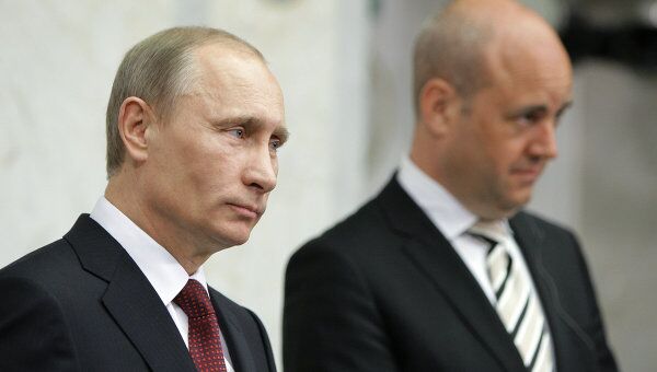 Рабочий визит премьер-министра РФ Владимира Путина в Стокгольм Рабочий визит премьер-министра РФ Владимира Путина в Стокгольм