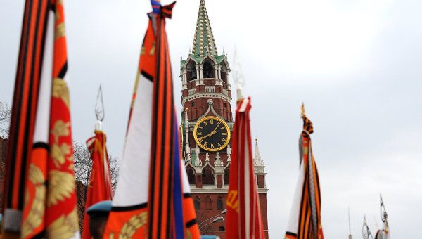 Репетиция парада Победы на Красной Площади Репетиция парада Победы на Красной Площади