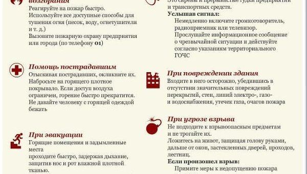 Как действовать при пожаре Как действовать при пожаре