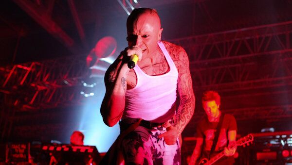 Выступление группы The Prodigy Выступление группы The Prodigy