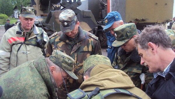 Последствия взрывов в воинской части в Башкирии Последствия взрывов в воинской части в Башкирии