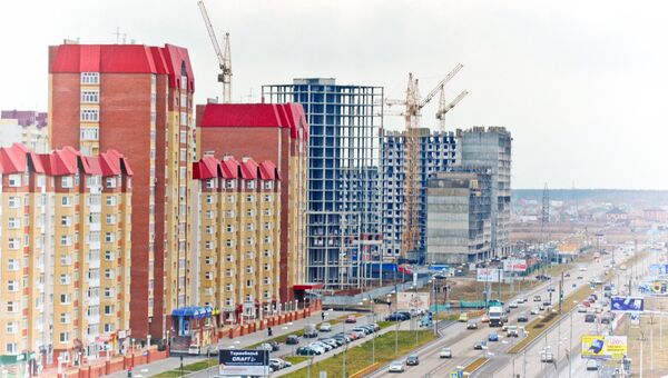 Тюмень с высоты птичьего полета Тюмень с высоты птичьего полета