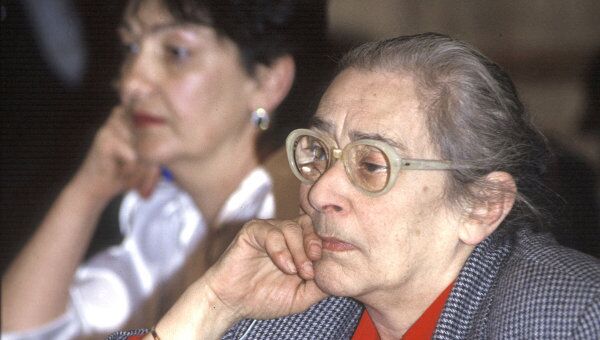 Вдова академика А.Сахарова Елена Боннэр. Архив Вдова академика А.Сахарова Елена Боннэр. Архив