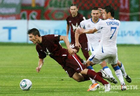 Игровой момент матча Рубин - Волга Игровой момент матча Рубин - Волга