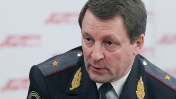 Начальник Главного управления по обеспечению безопасности дорожного движения Министерства внутренних дел РФ генерал-майор полиции Виктор Нилов. Архивное фото Начальник Главного управления по обеспечению безопасности дорожного движения Министерства внутренних дел РФ генерал-майор полиции Виктор Нилов. Архивное фото