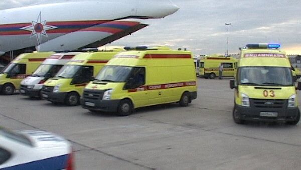 Борт МЧС заберет в клиники Москвы девять пострадавших во Владикавказе Борт МЧС заберет в клиники Москвы девять пострадавших во Владикавказе