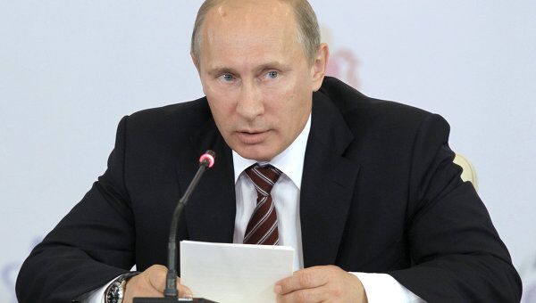Премьер-министр РФ В.Путин. Архив Премьер-министр РФ В.Путин. Архив