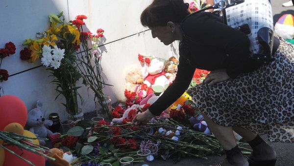 Акция в память о погибших на теплоходе Булгария в Казани Акция в память о погибших на теплоходе Булгария в Казани