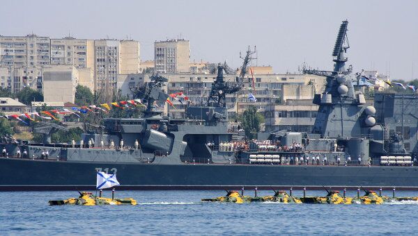 Генеральная репетиция празднования Дня ВМФ России в Севастополе Генеральная репетиция празднования Дня ВМФ России в Севастополе