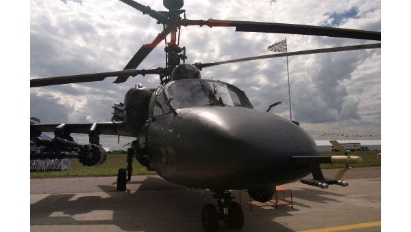 Разведывательно-боевой вертолет КА-52 Аллигатор Разведывательно-боевой вертолет КА-52 Аллигатор