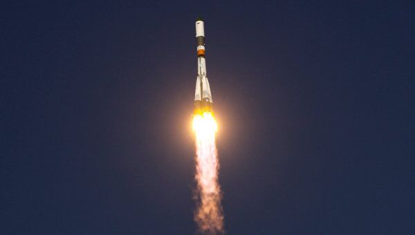 Запуск РН Союз-У с грузовым кораблем Прогресс М-12М. Архив Запуск РН Союз-У с грузовым кораблем Прогресс М-12М. Архив
