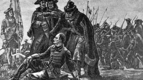 Карл XII и Мазепа после Полтавской битвы Карл XII и Мазепа после Полтавской битвы