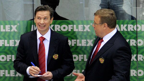 Вячеслав Быков и Игорь Захаркин (слена направо). Архив Вячеслав Быков и Игорь Захаркин (слена направо). Архив