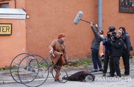 Съемки сериала Шерлок Холмс Съемки сериала Шерлок Холмс