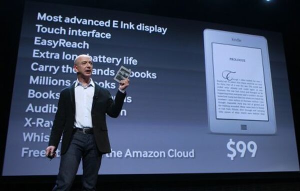 Компания Amazon представила свой первый планшетный компьютер Kindle Fire Компания Amazon представила свой первый планшетный компьютер Kindle Fire