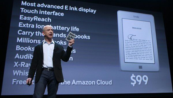 Компания Amazon представила свой первый планшетный компьютер Kindle Fire Компания Amazon представила свой первый планшетный компьютер Kindle Fire