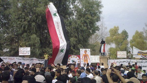 Акции протеста в Сирии Акции протеста в Сирии