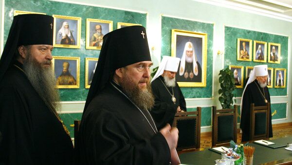 Заседание Священного Синода Русской Православной Церкви Заседание Священного Синода Русской Православной Церкви