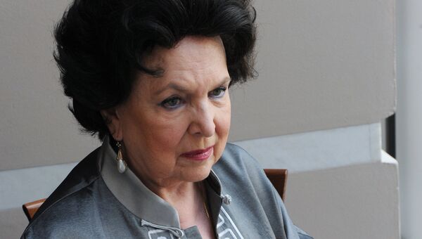 Оперная певица Галина Вишневская. Архив Оперная певица Галина Вишневская. Архив