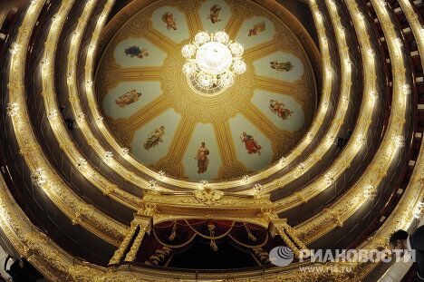 Завершение реконструкции Большого театра в Москве Завершение реконструкции Большого театра в Москве