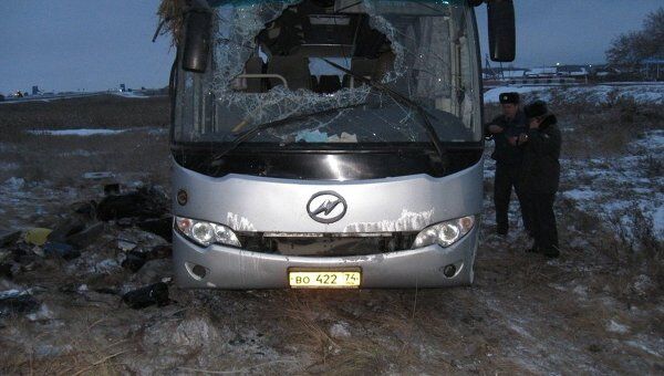 ДТП с участием автобуса в Челябинской области ДТП с участием автобуса в Челябинской области
