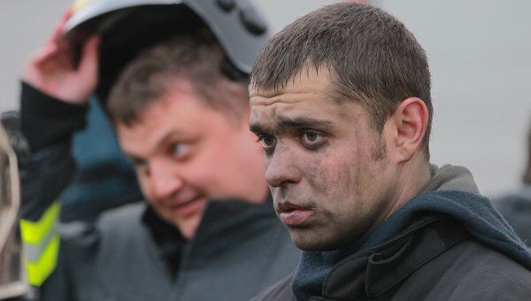 Эвакуация пассажиров метрополитена в связи с возгоранием станции Орехово Эвакуация пассажиров метрополитена в связи с возгоранием станции Орехово