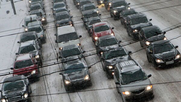 Снегопад в Москве Снегопад в Москве