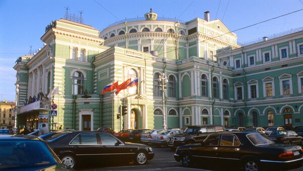 Мариинский театр оперы и балета. Архивное фото Мариинский театр оперы и балета. Архивное фото