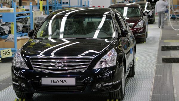Nissan Teana. Архивное фото Nissan Teana. Архивное фото