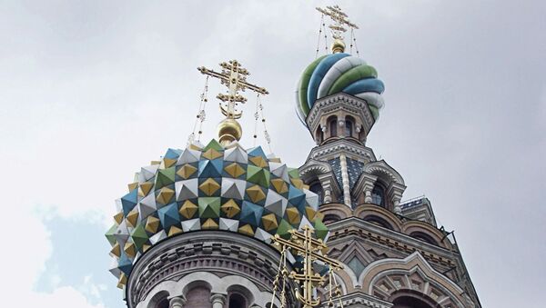 Храм Воскресения Христова (Спас-на-Крови) в Петербурге. Архивное фото Храм Воскресения Христова (Спас-на-Крови) в Петербурге. Архивное фото