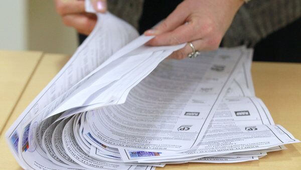 Подсчет голосов на выборах в Государственную Думу РФ Подсчет голосов на выборах в Государственную Думу РФ