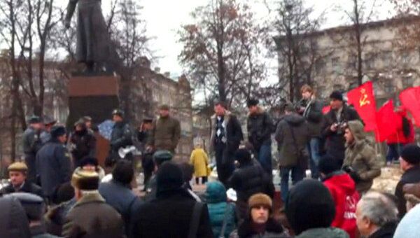 В Нижнем Новгороде прошла акция оппозиции. Видео очевидца В Нижнем Новгороде прошла акция оппозиции. Видео очевидца