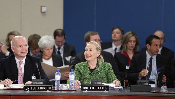 Госсекретарь США Хиллари Клинтон в Брюсселе Госсекретарь США Хиллари Клинтон в Брюсселе