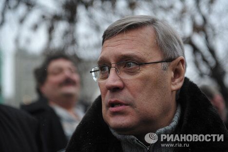 Михаил Касьянов на митинге За честные выборы на Болотной площади Михаил Касьянов на митинге За честные выборы на Болотной площади