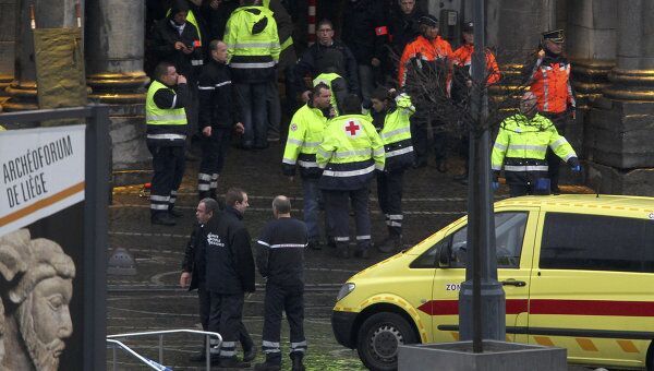 Взрыв в центре бельгийского города Льеж Взрыв в центре бельгийского города Льеж