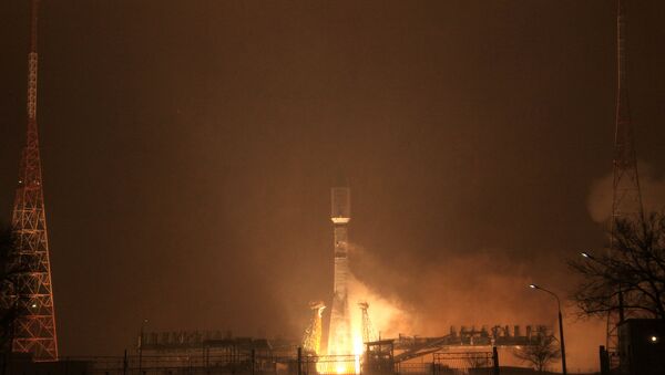 Запуск ракеты-носителя Союз-2.1а. Архивное фото Запуск ракеты-носителя Союз-2.1а. Архивное фото