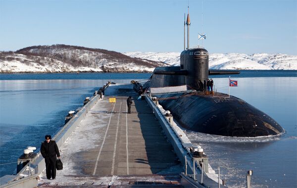 Атомная подводная лодка проекта 667БДРМ «Дельфин» Атомная подводная лодка проекта 667БДРМ «Дельфин»