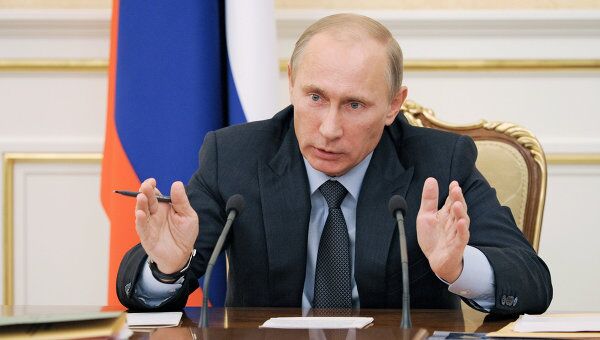 Премьер-министр РФ Владимир Путин. Архив Премьер-министр РФ Владимир Путин. Архив