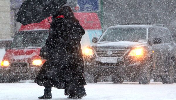 Снегопад в Москве Снегопад в Москве