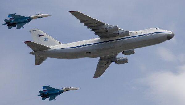 Задержанный Ан-124 вылетел из аэропорта Мумбаи со второй попытки Задержанный Ан-124 вылетел из аэропорта Мумбаи со второй попытки