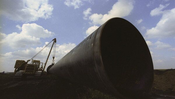 Строительство газопровода Уренгой-Помары-Ужгород, архивное фото Строительство газопровода Уренгой-Помары-Ужгород, архивное фото