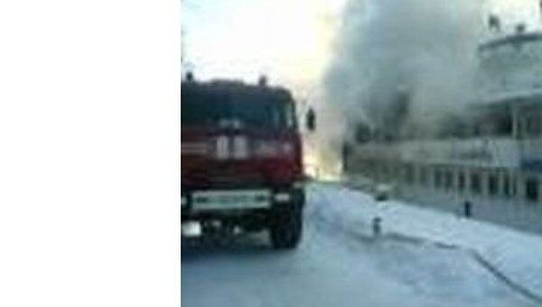 Пожар на теплоходе Анна Ахматова в Подмосковье Пожар на теплоходе Анна Ахматова в Подмосковье
