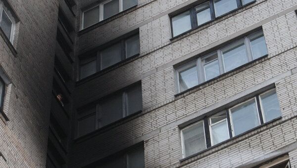 Пожар в жилом доме в Сестрорецке Пожар в жилом доме в Сестрорецке